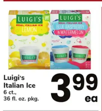 ACME Luigi's Italian Ice offer