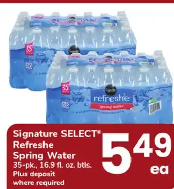 ACME Signature SELECT Refreshe Spring Water offer