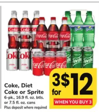 ACME Coke, Diet Coke or Sprite offer