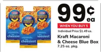 ACME Kraft Macaroni & Cheese Blue Box offer