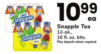ACME Snapple Tea offer