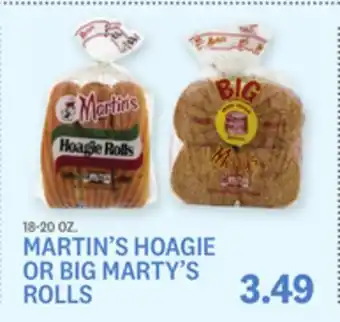 Kings Food Markets MARTIN'S HOAGIE OR BIG MARTY'S ROLLS offer