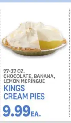 Kings Food Markets KINGS CREAM PIES offer