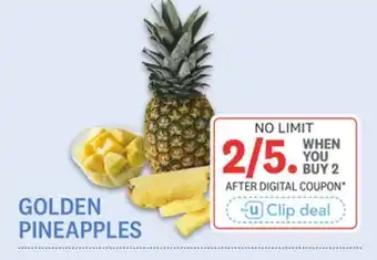 Kings Food Markets GOLDEN PINEAPPLES offer