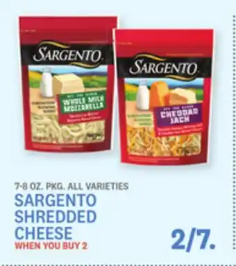 Kings Food Markets SARGENTO SHREDDED CHEESE offer