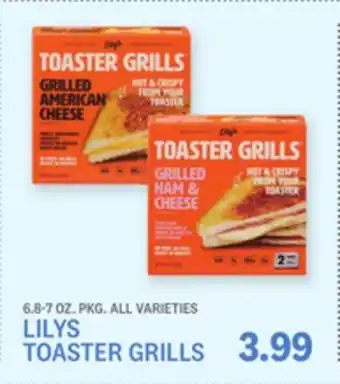 Kings Food Markets LILYS TOASTER GRILLS offer