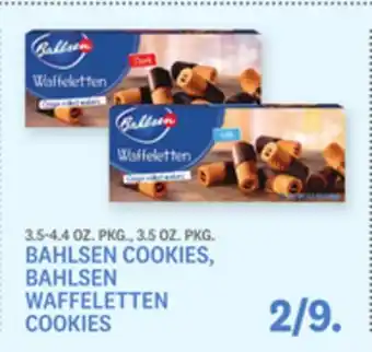 Kings Food Markets BAHLSEN COOKIES, BAHLSEN WAFFELETTEN COOKIES offer