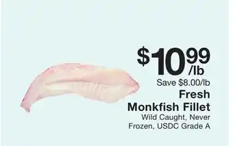 Fairway Store Market Fresh Monkfish Fillet offer
