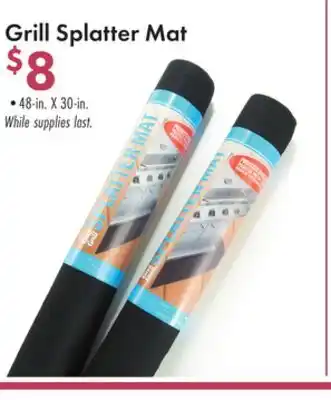 Boscov's Grill Splatter Mat offer