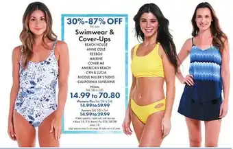 Boscov's Swimwear & Cover-Ups offer