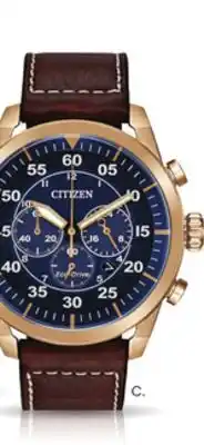 Boscov's ALL CITIZEN WATCHES offer