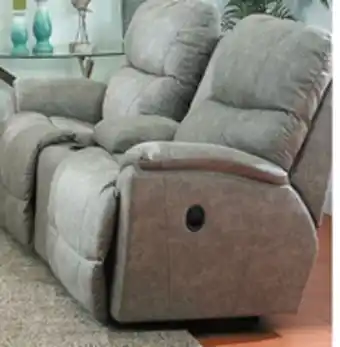 Boscov's Reclining-Console Loveseat offer
