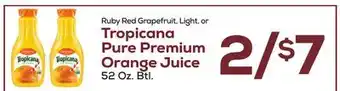 DeCicco & Sons Tropicana Pure Premium Orange Juice offer