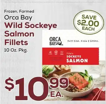 DeCicco & Sons Orca Bay Wild Sockeye Salmon Fillets offer
