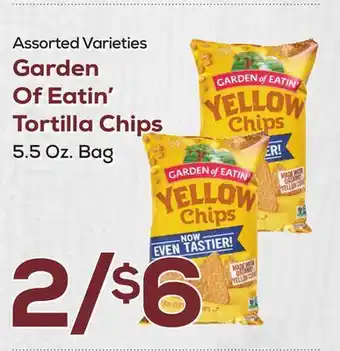 DeCicco & Sons Garden Of Eatin' Tortilla Chips offer