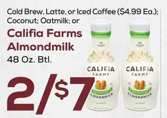 DeCicco & Sons Califia Farms Almondmilk offer