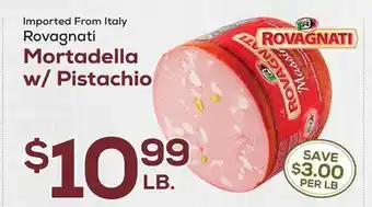 DeCicco & Sons Rovagnati Mortadella w/Pistachio offer