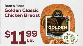 DeCicco & Sons Boar's Head Golden Classic Chicken Breast offer