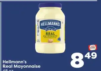 Weis Markets Hellmann's Real Mayonnaise offer