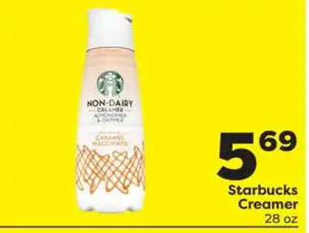 Weis Markets Starbucks Creamer offer