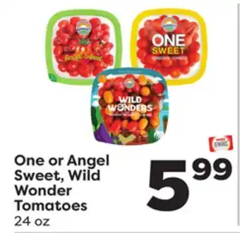 Weis Markets One or Angel Sweet, Wild Wonder Tomatoes offer