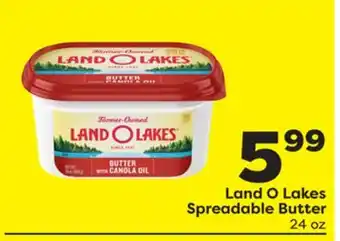 Weis Markets Land O Lakes Spreadable Butter offer