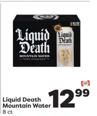 Weis Markets Liquid Death Mountain Water offer