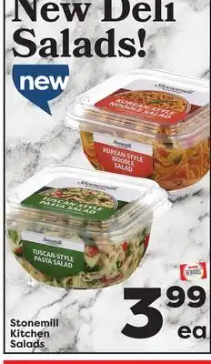 Weis Markets Stonemill Kitchen Salads offer
