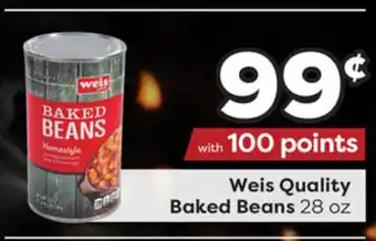 Weis Markets Weis Quality Baked Beans offer