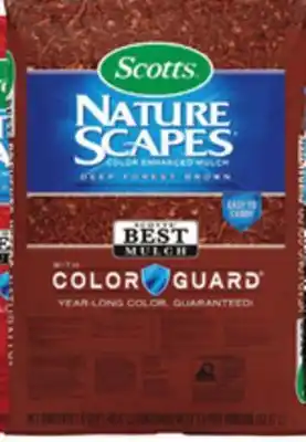 Lowe's 1.5-cu ft Nature Scapes Color Enhanced Mulch offer