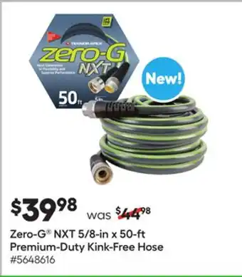 Lowe's NXT 5/8-in x 50-ft Premium-Duty Kink-Free Hose offer