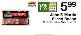 The Fresh Grocer Sliced Bacon offer