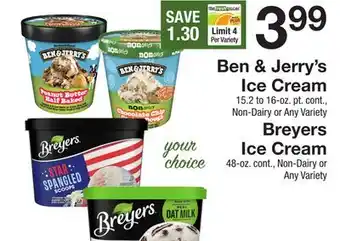 The Fresh Grocer Ice Cream offer