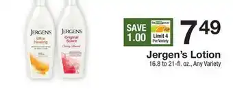 The Fresh Grocer Lotion offer