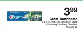 The Fresh Grocer Toothpaste offer