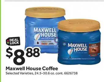 Stop&Shop Maxwell House Coffee offer
