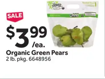 Stop&Shop Organic Green Pears offer