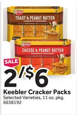 Stop&Shop Keebler Cracker Packs offer