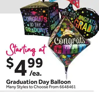 Stop&Shop Graduation Day Balloon offer