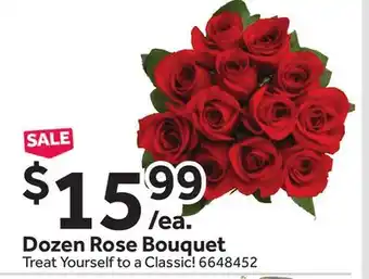 Stop&Shop Dozen Rose Bouquet offer