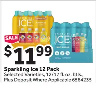 Stop&Shop Sparkling Ice 12 Pack offer