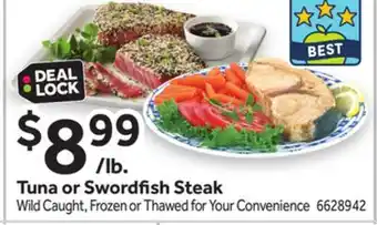 Stop&Shop Tuna or Sword sh Steak offer