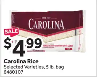 Stop&Shop Carolina Rice offer