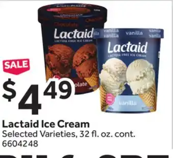 Stop&Shop Lactaid Ice Cream offer