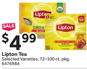 Stop&Shop Lipton Tea offer