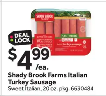 Stop&Shop Shady Brook Farms Italian Turkey Sausage offer