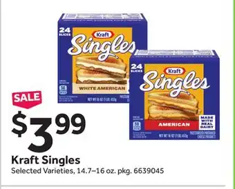 Stop&Shop Kraft Singles offer