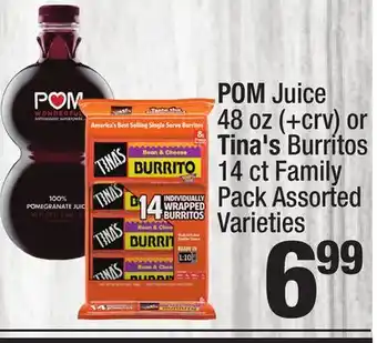 Super King Markets POM Juice Pack offer