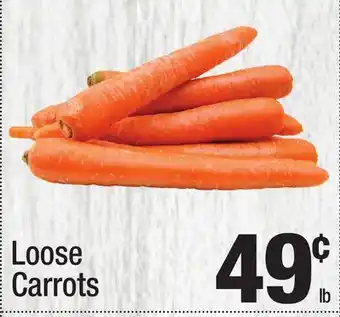 Super King Markets Loose Carrots offer