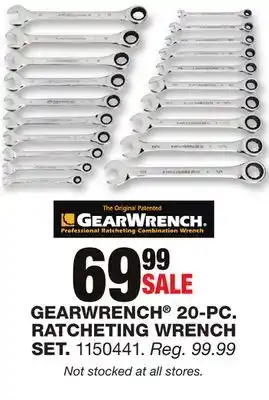 Blain's Farm & Fleet GEARWRENCH 20-PC. RATCHETING WRENCH SET offer